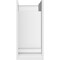 Ekena Millwork Standard Merced Architectural Grade PVC Bracket with Traditional Ends, 5"W x 12"D x 12"H BKTP05X12X12MRC01 - alternate 3